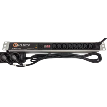 Блок розеток с АВР BONCH-ATS/PDU 8A-9C13-AM-S/S